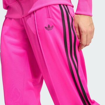 ADIDAS ORIGINALS Wide leg Trousers 'Adicolor Classic Firebird' in Pink
