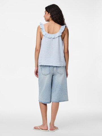 PIECES Top 'PCSastina' in Blauw