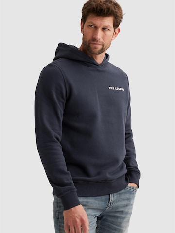 PME Legend Sweatshirt 'PME LEGEND - Hoodie with back artwork' i blå: forside