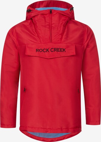 Rock Creek Between-Season Jacket in Red: front