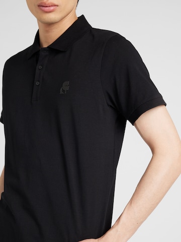 Karl Lagerfeld Poloshirt in Schwarz