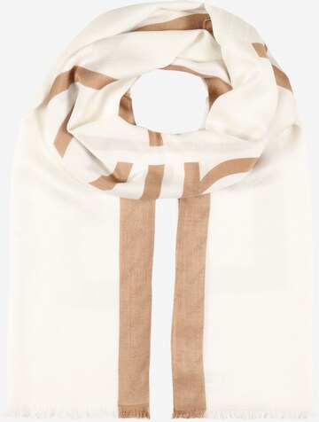 Calvin Klein Scarf in Beige: front