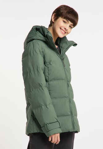 MYMO Zimná bunda - Zelená: predná strana