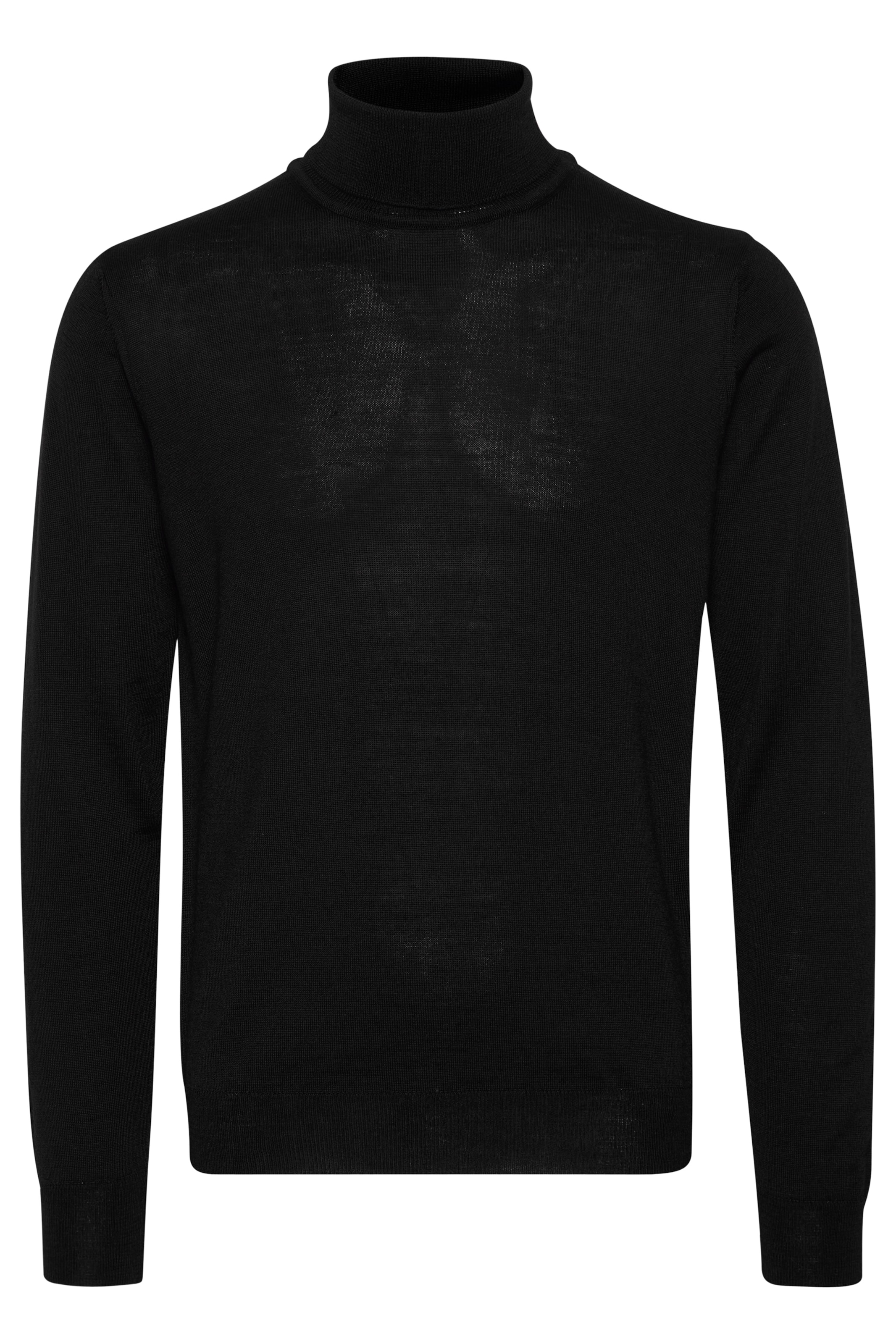Casual Friday Regular fit Sweater 'Konrad' in Black: front