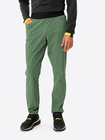 VAUDE Regular Outdoor Pants 'M Scopi LW P' in Green: front