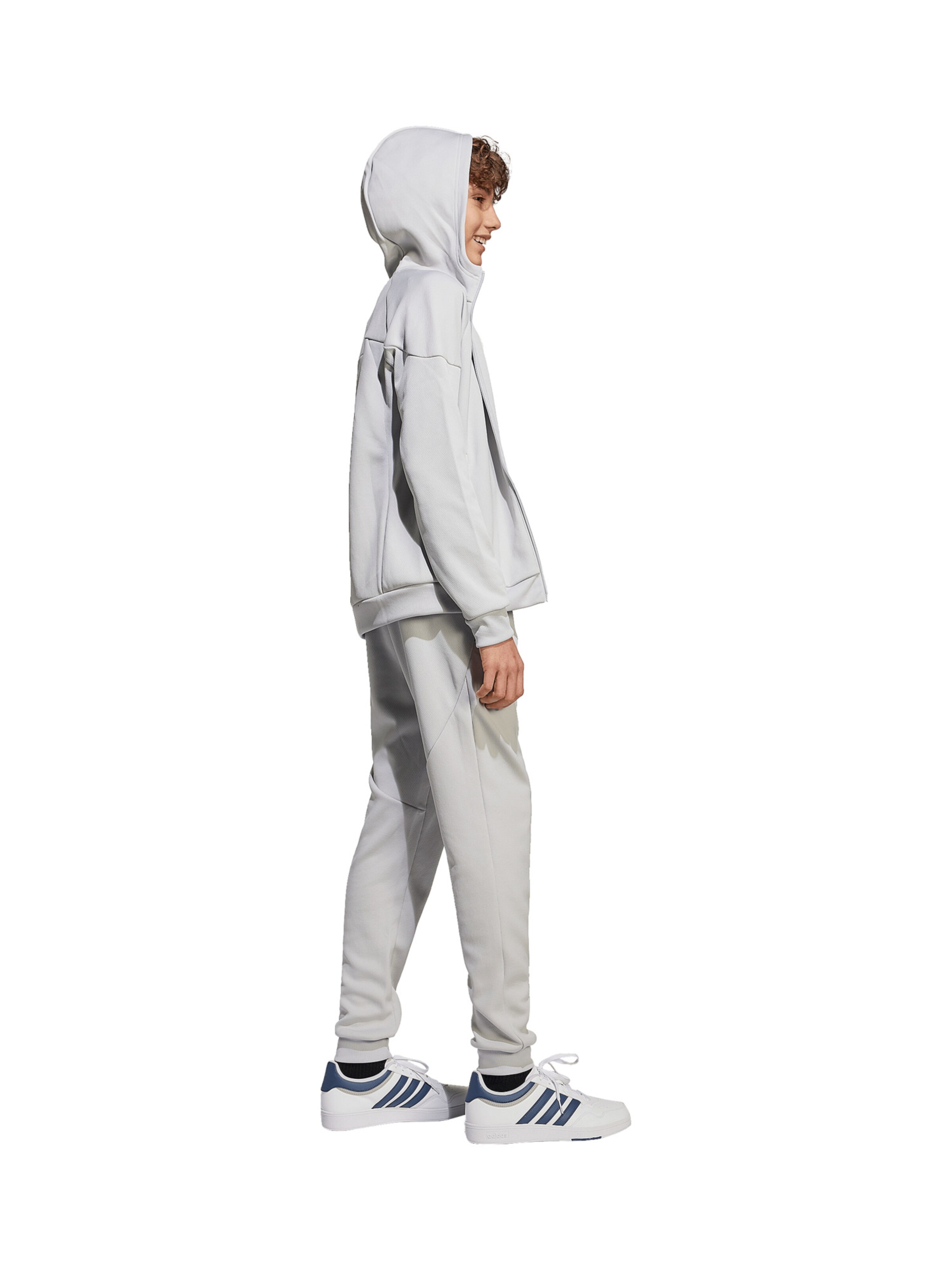 ADIDAS PERFORMANCE Tapered Sporthose 'Tiro 25 Travel' in Grau