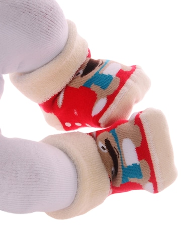 La Bortini Socks in Red