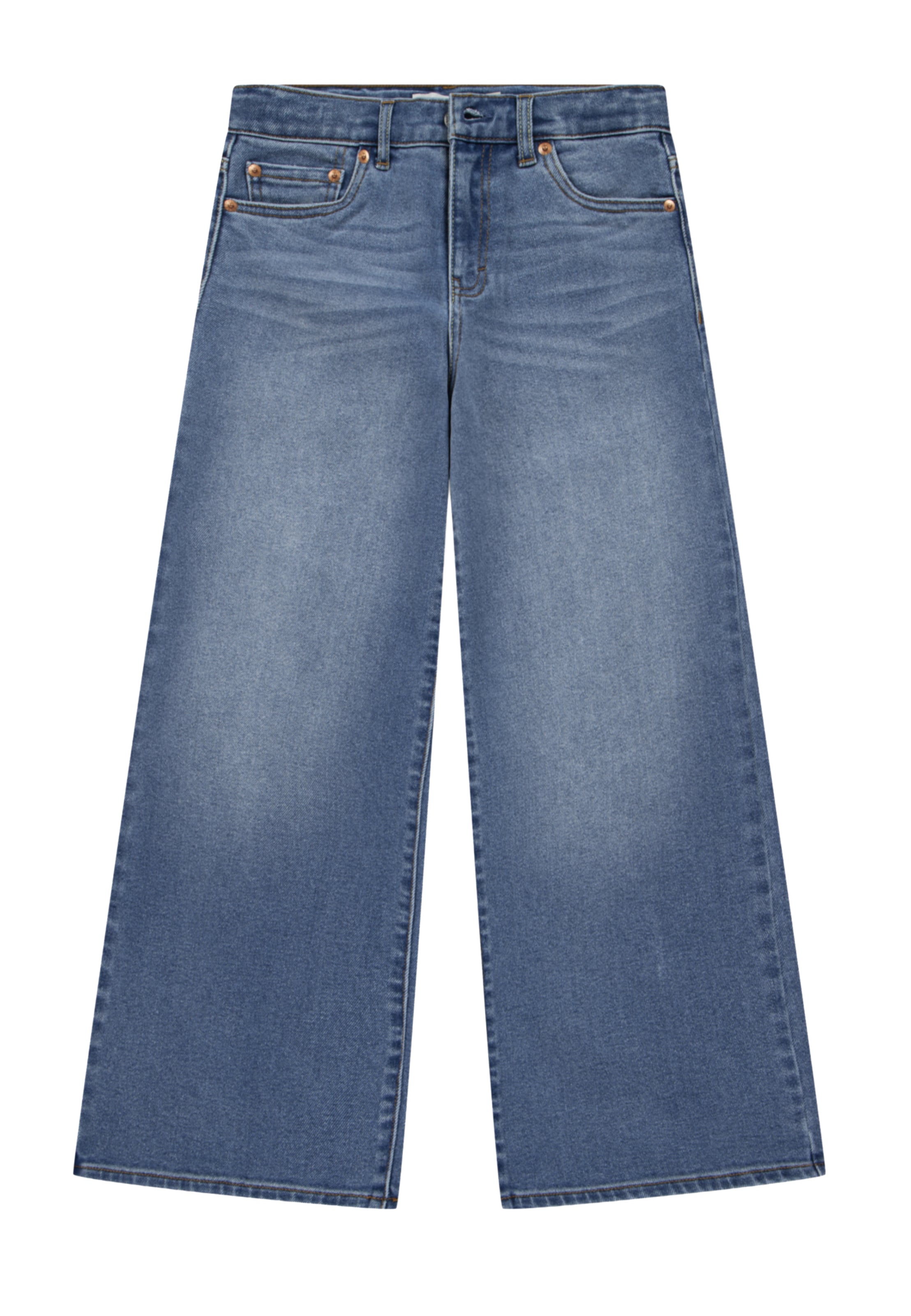 Levi's Kids Zvonové kalhoty Džíny – modrá: přední strana