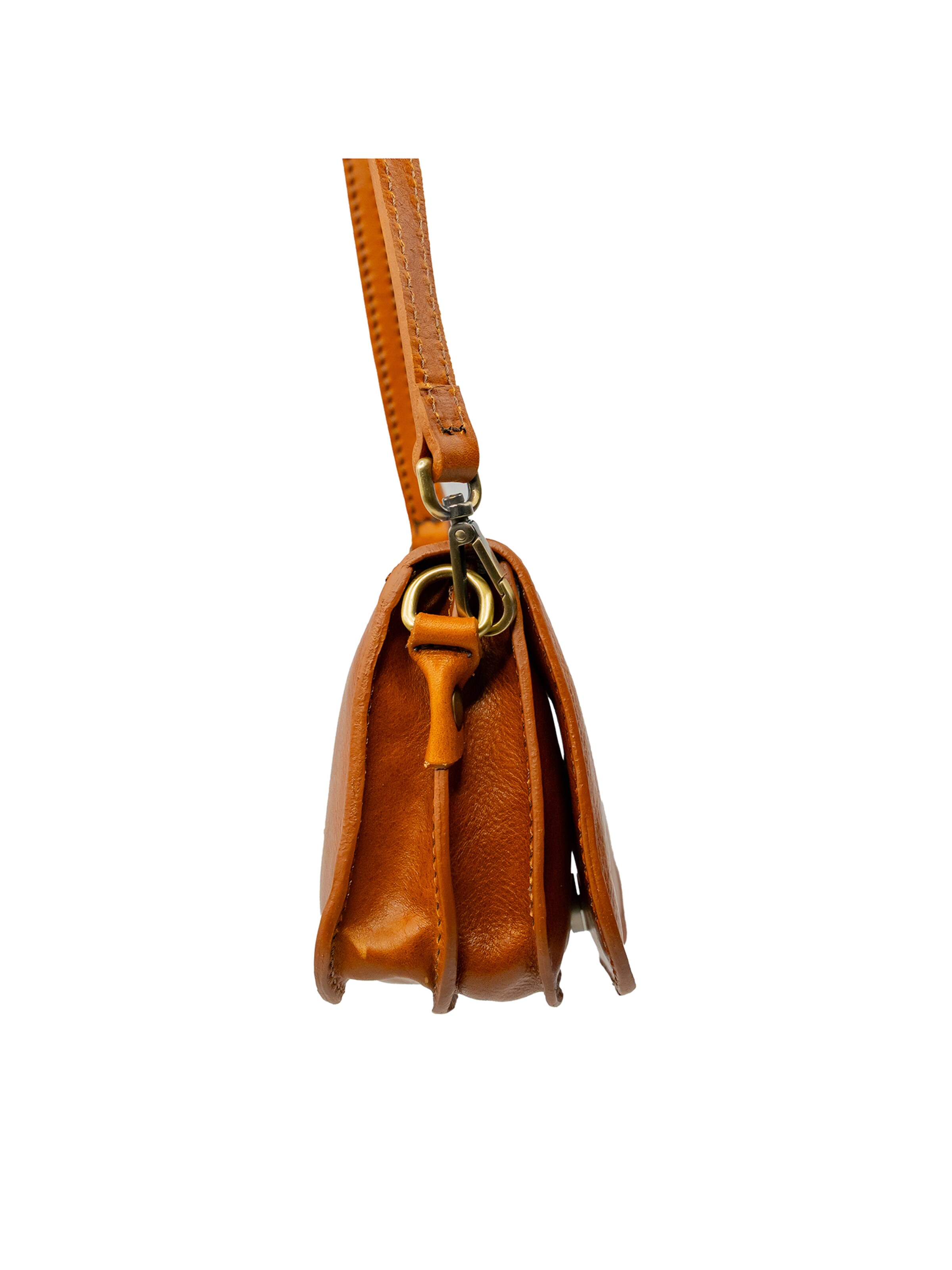 bupell Shoulder Bag 'Cinzia' in Brown