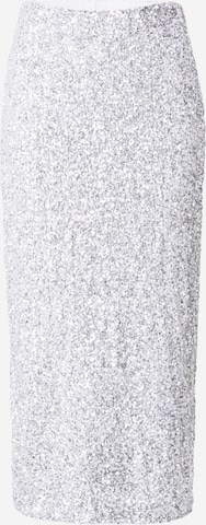 SECOND FEMALESuknja 'Shimma' - srebro boja: prednji dio