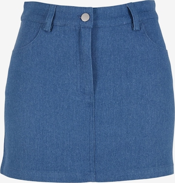 Jupe 'Nicki' Noisy may en bleu : devant