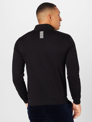 EA7 Emporio Armani - Sudadera con cremallera en negro