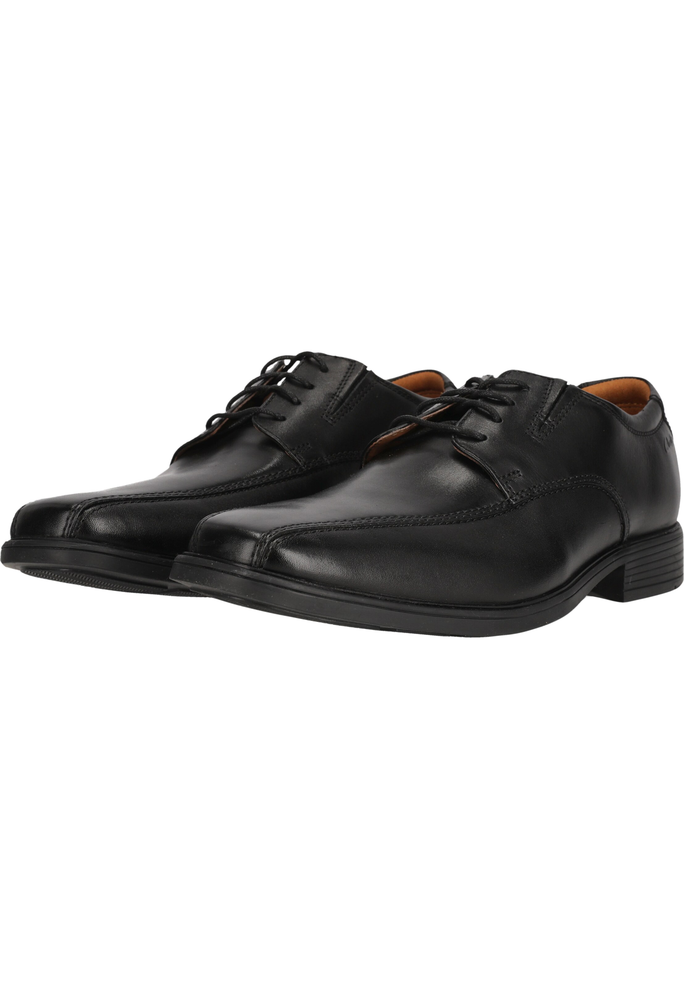 CLARKS Schnürschuhe 'Tilden' in Schwarz