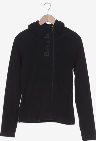 BENCH Sweatshirt & Zip-Up Hoodie in M in Black: front
