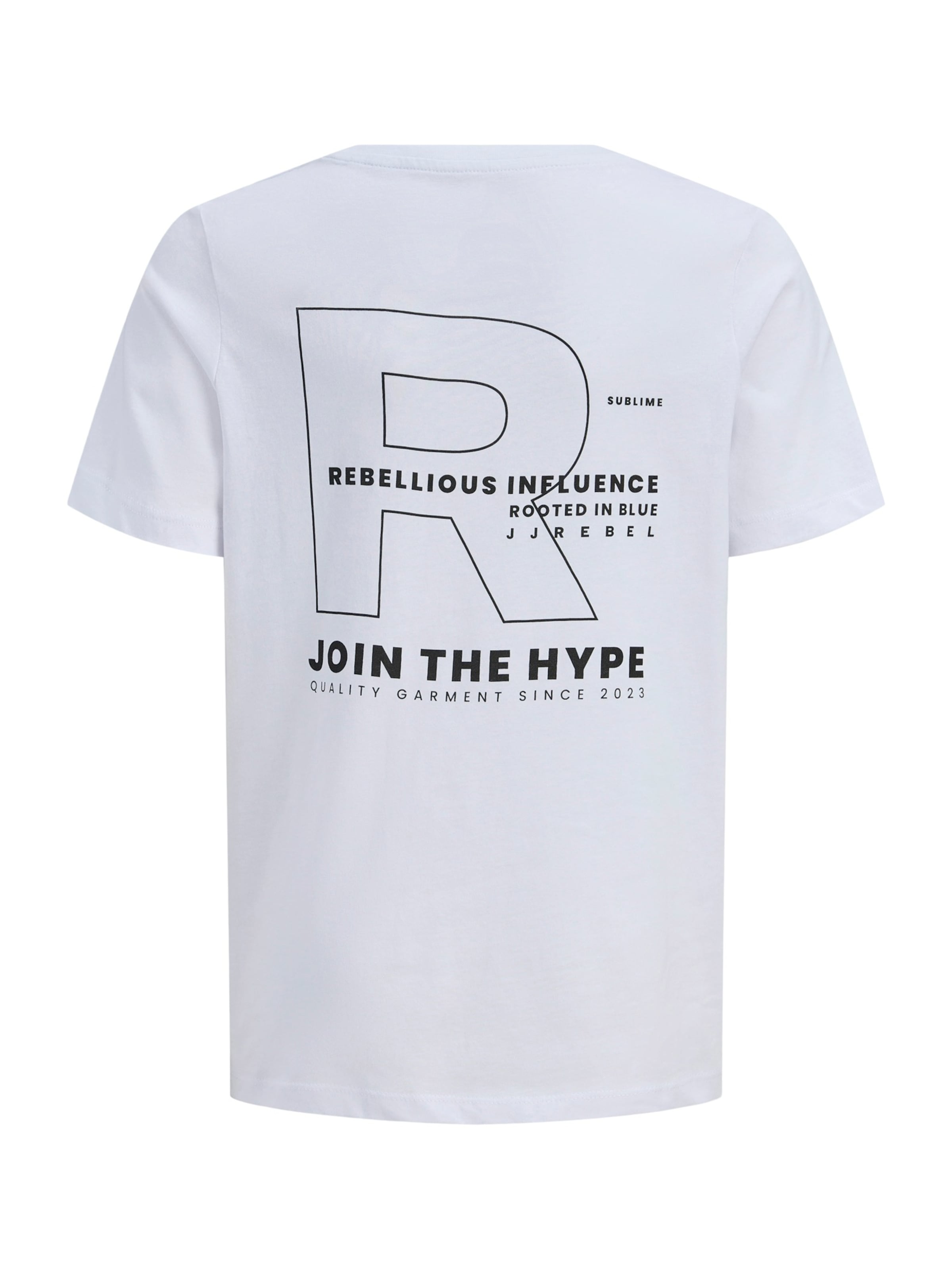 JJ Rebel Shirt 'JREBZAKI' in Wit