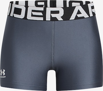 UNDER ARMOUR Workout Pants in Grey: front
