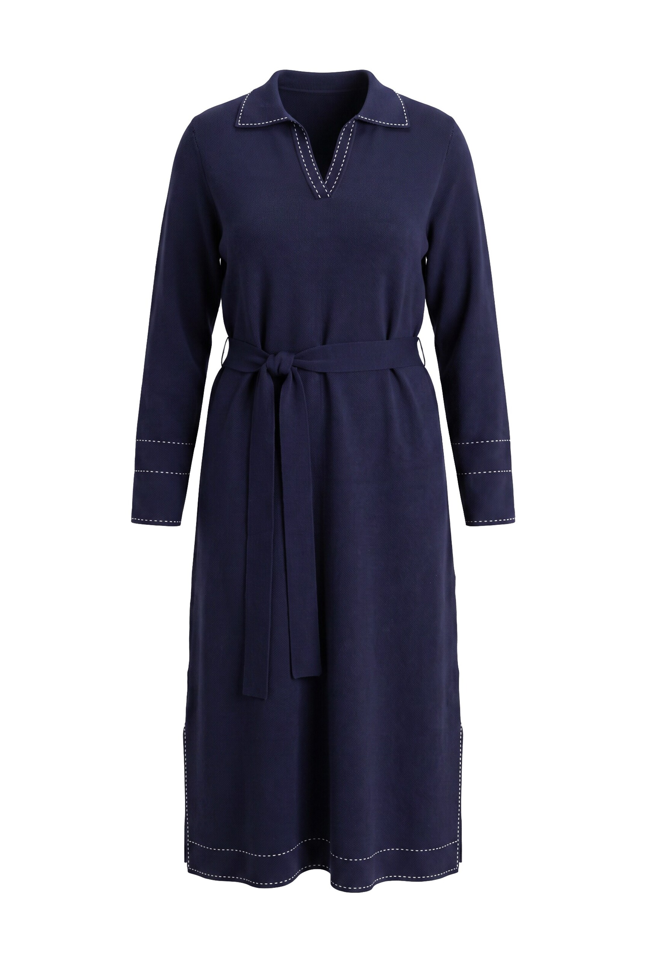 Ulla Popken Strickkleid in 42-44 in marine, Produktansicht