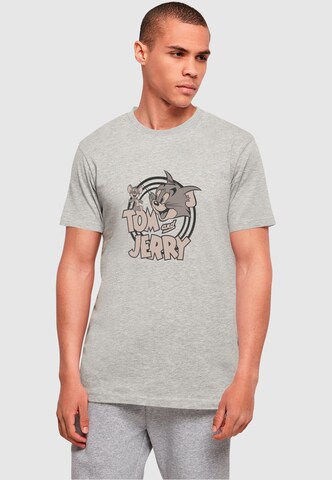 ABSOLUTE CULT T-Shirt 'Tom and Jerry' in Grau: Vorderseite