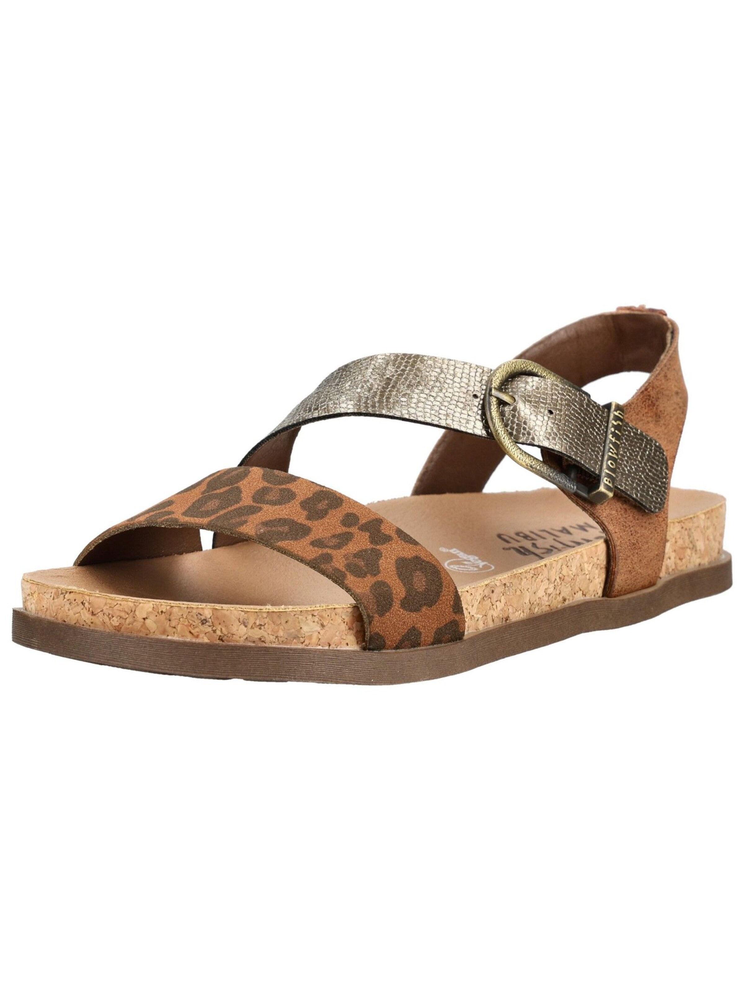 Blowfish Malibu Sandalen met riem in Beige: voorkant