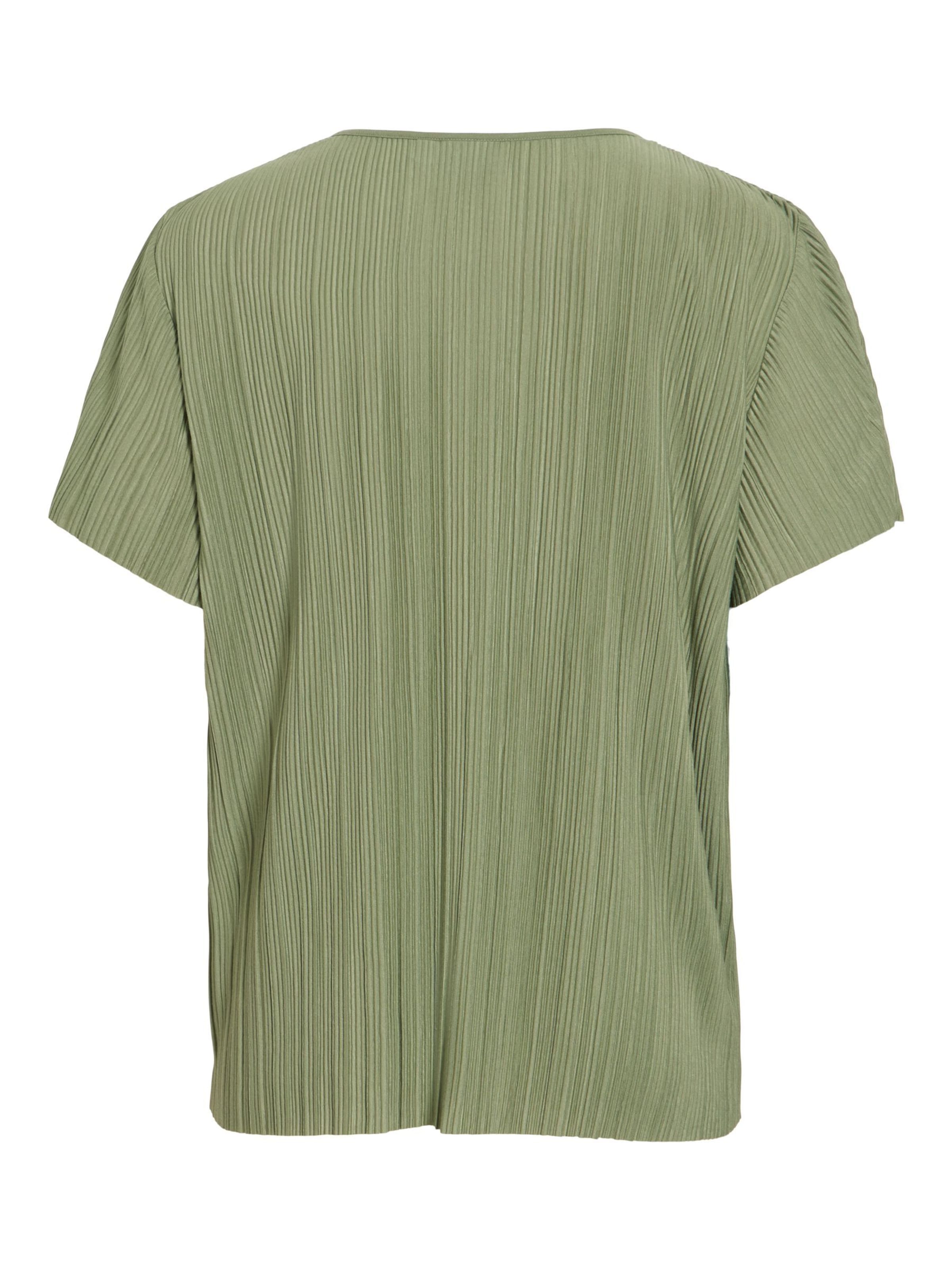 VILA Shirt 'VIPlis' in Groen