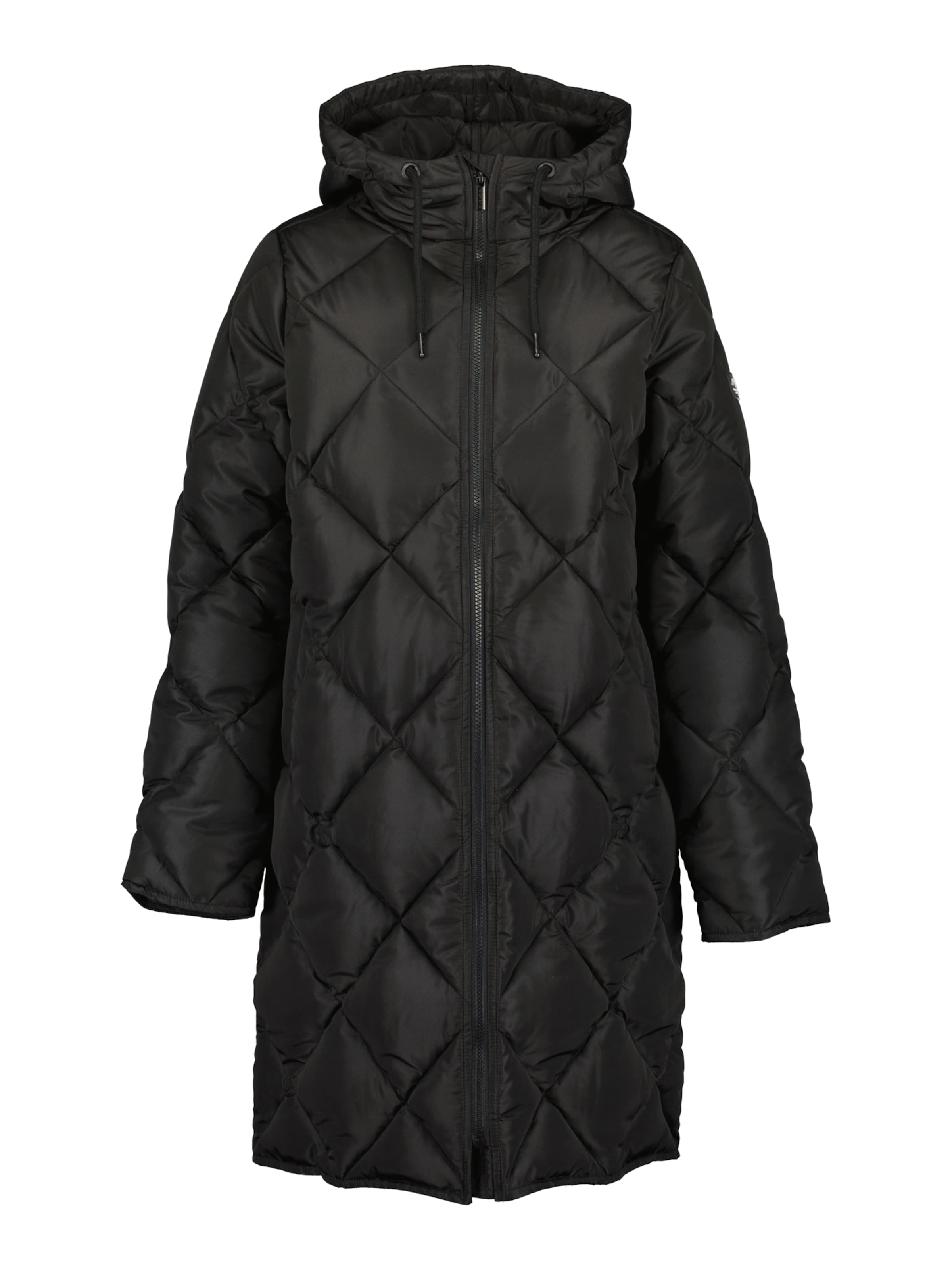 Cappotto di mezza stagione di BLUE SEVEN in nero: frontale