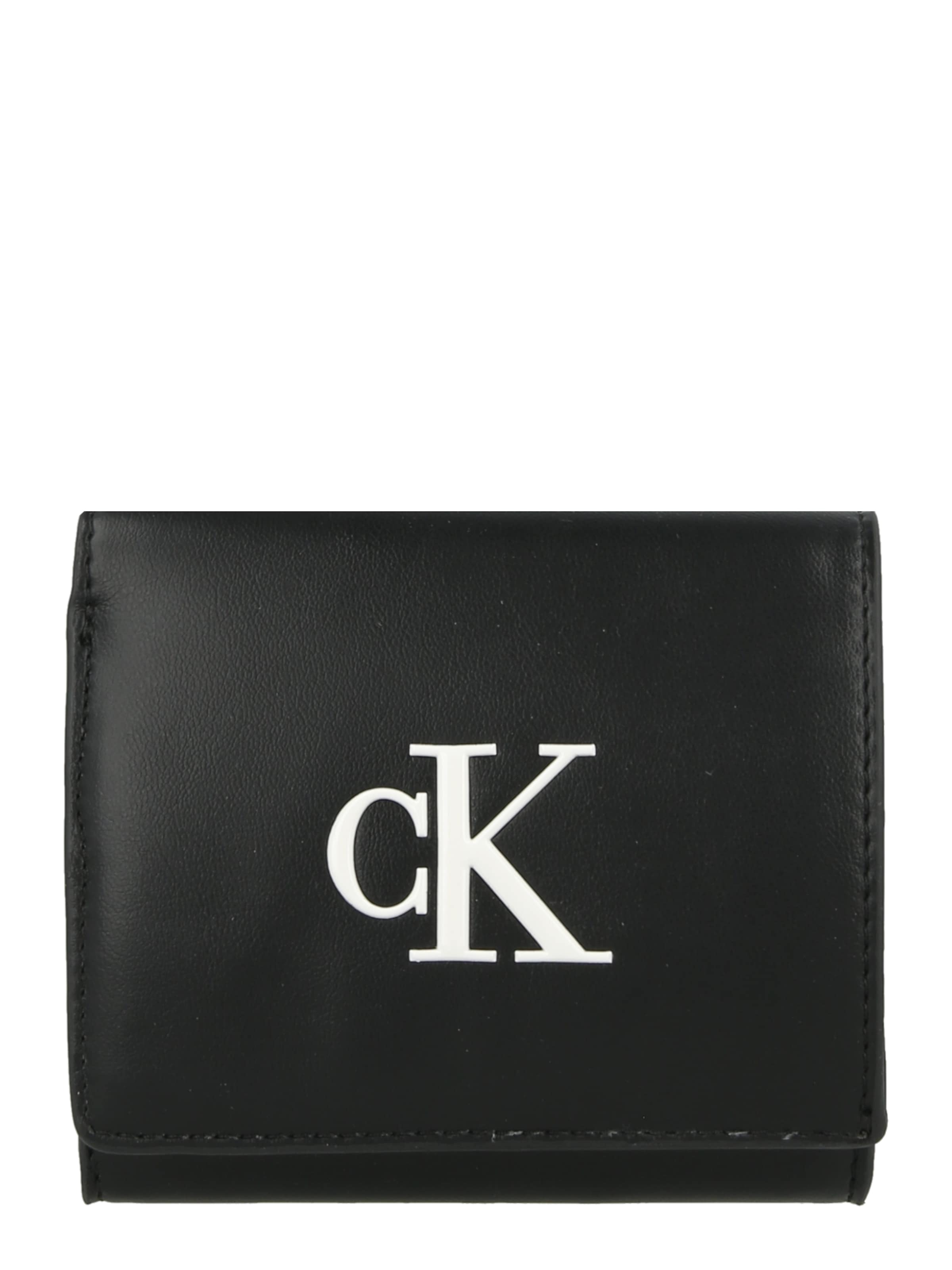 juoda Calvin Klein Piniginė 'BOLD': priekis