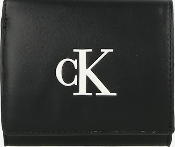 juoda Calvin Klein Piniginė 'BOLD': priekis