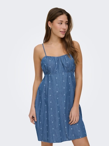 ONLY Jurk 'ONLNova' in Blauw: voorkant