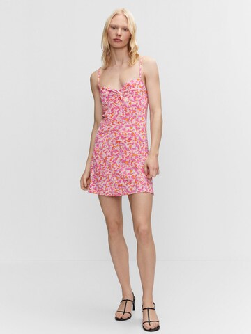 MANGO Summer dress 'SEA' in Pink