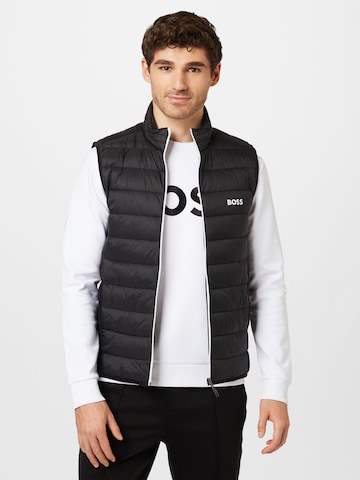 Gilet 'Thor' BOSS en noir : devant