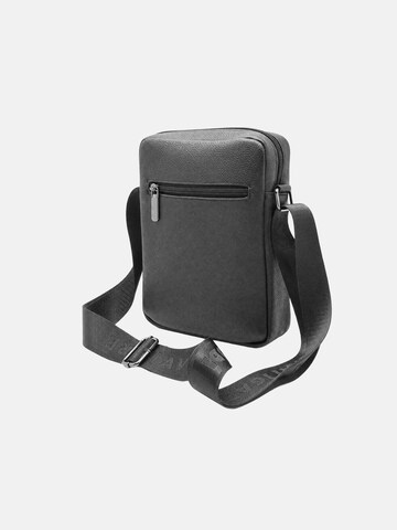 Borsa a tracolla 'Borsa a Tracolla Uomo Navigare Poliestere Zip' di Navigare in nero