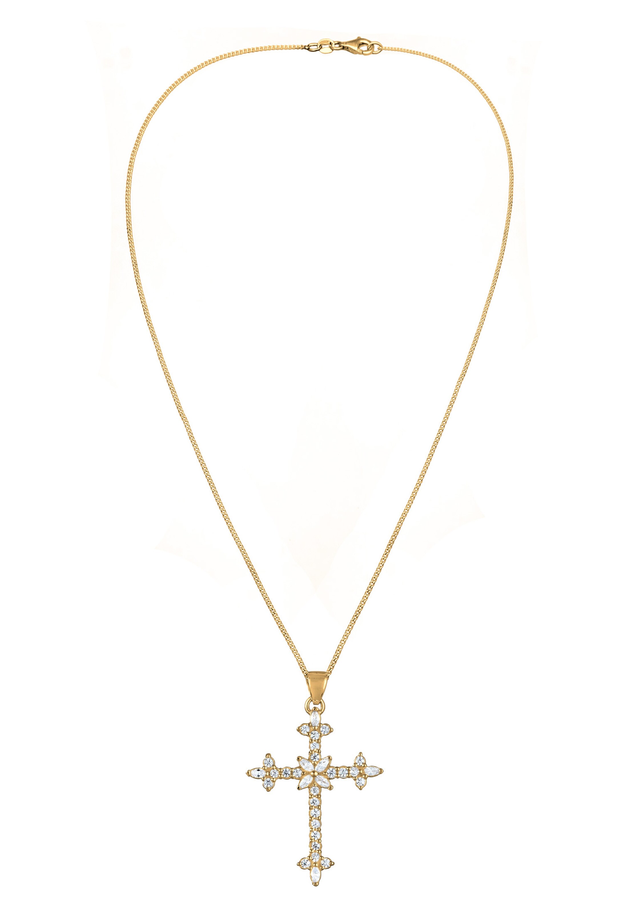 Chaîne ELLI en or : devant