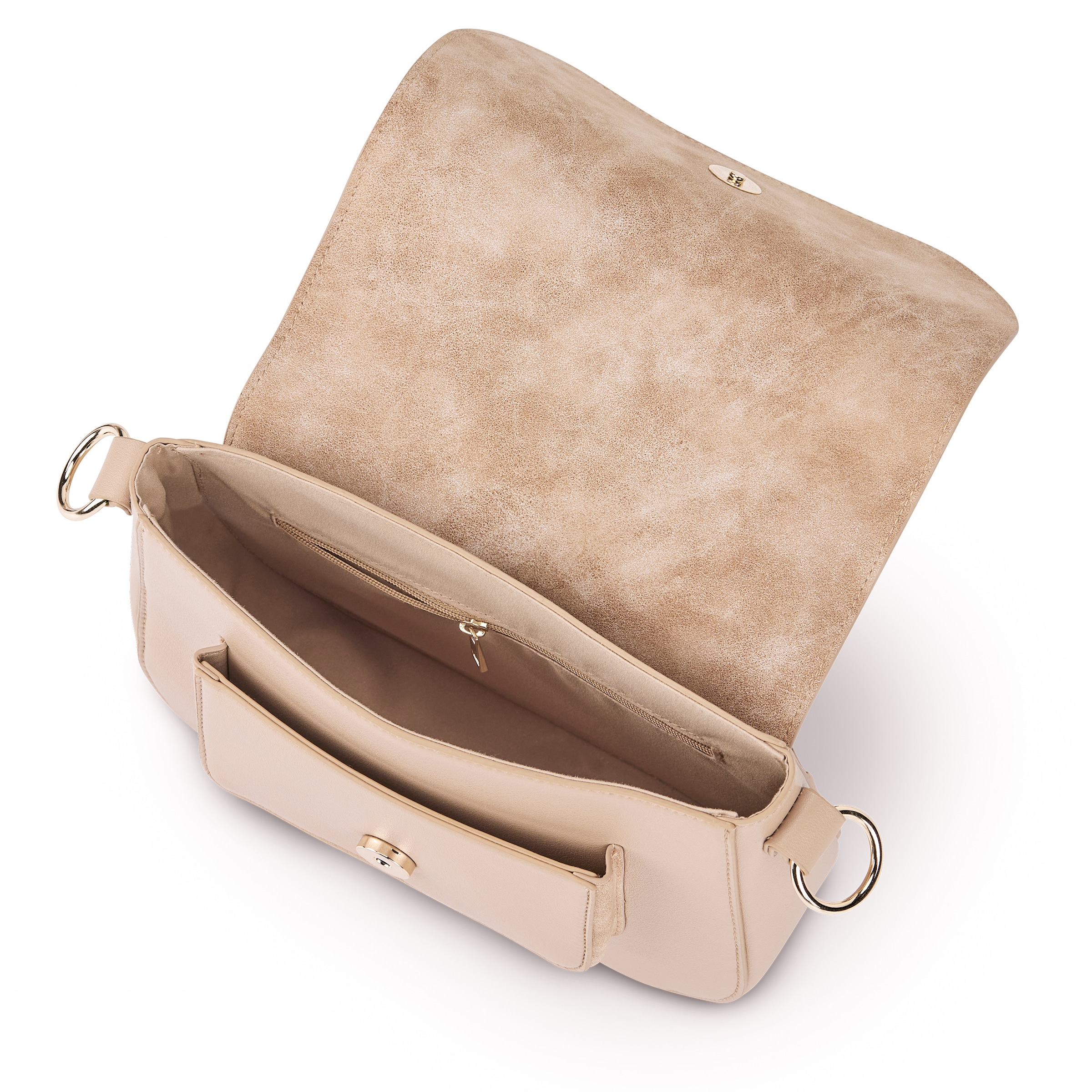 Expatrié Axelremsväska 'Louise Medium' i beige