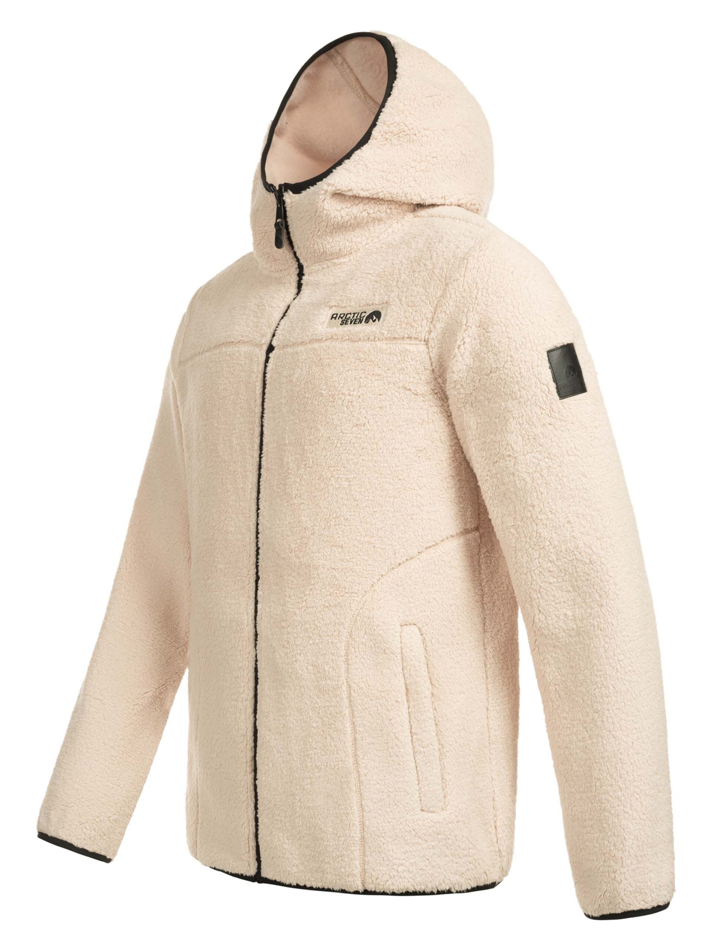 Arctic Seven Funktionele fleece-jas 'AS413' in Beige
