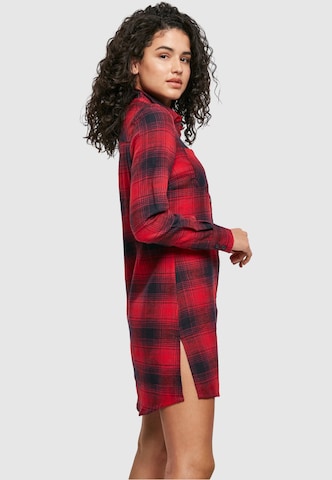 Urban Classics Shirt Dress in Blue