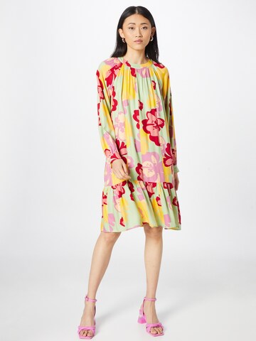 UNITED COLORS OF BENETTON Košilové šaty – mix barev: přední strana