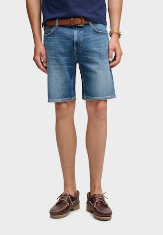 Jean Superdry & Co en bleu : devant