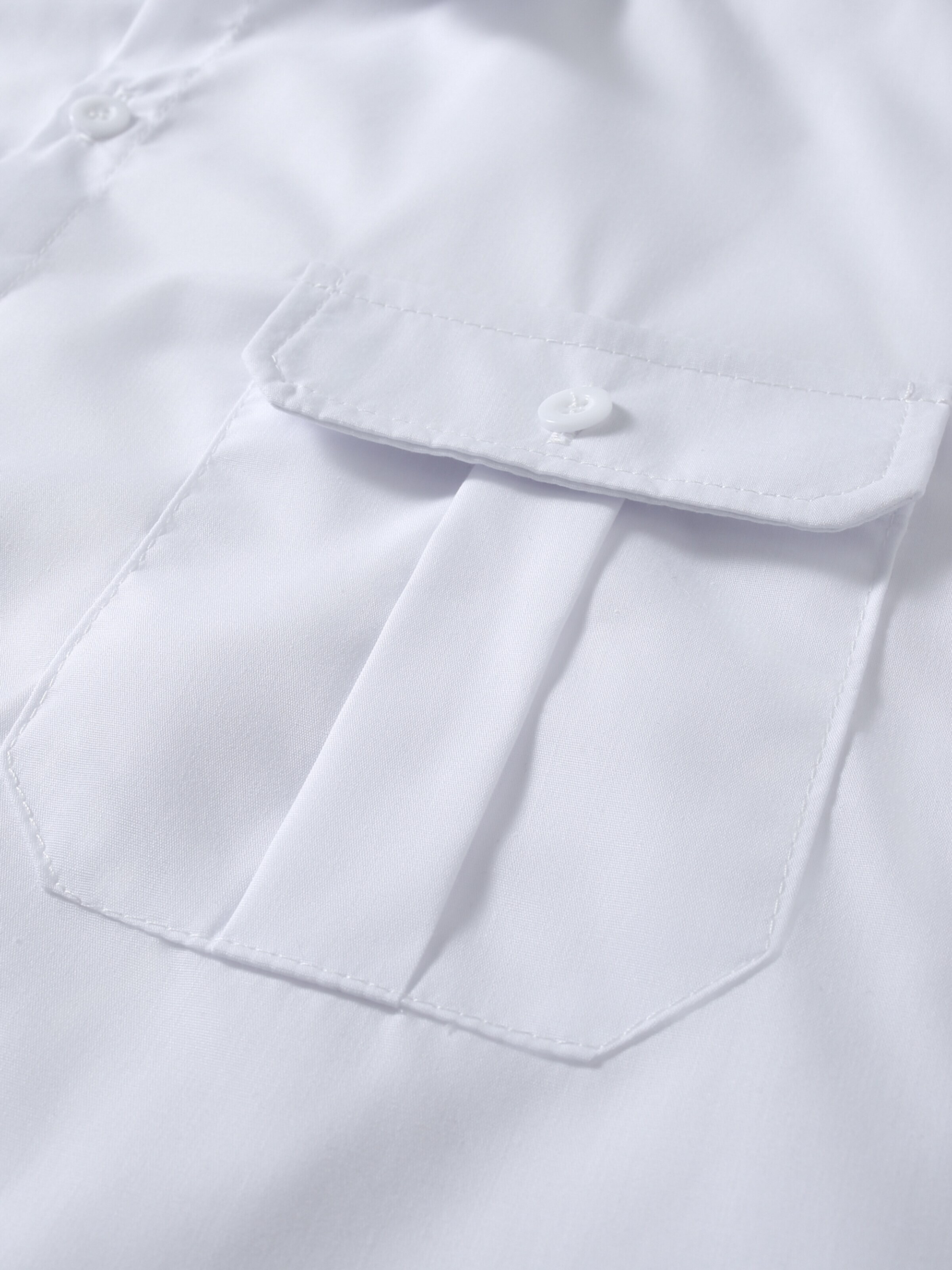 YOUTHUP Comfort fit Button Up Shirt 'Berchtesgaden' in White