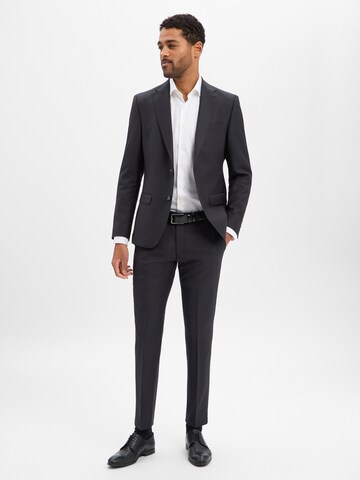 Digel Slim fit Suit 'Alesso' in Black: front