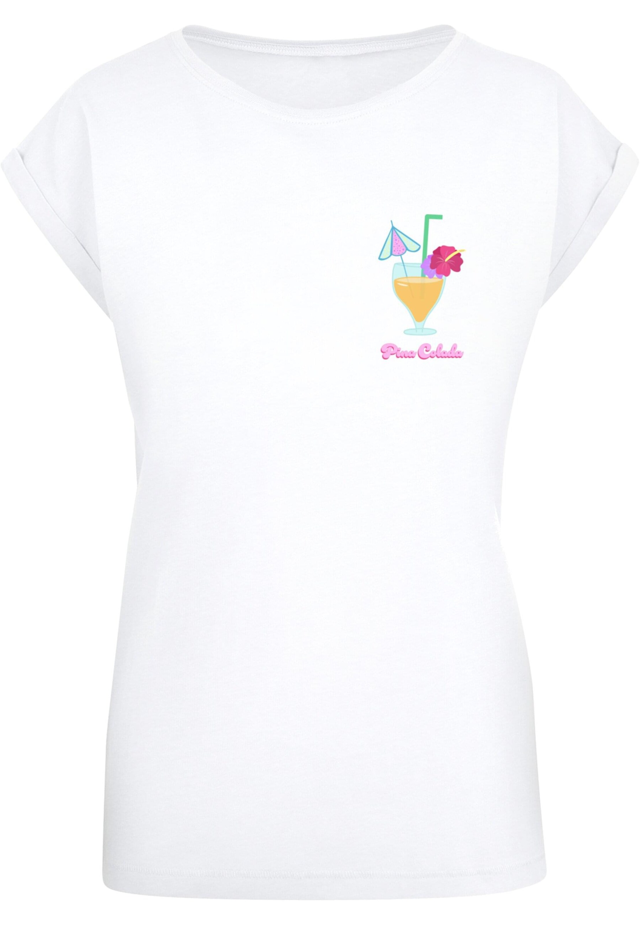 T-shirt 'Pina Colada' Merchcode en blanc : devant