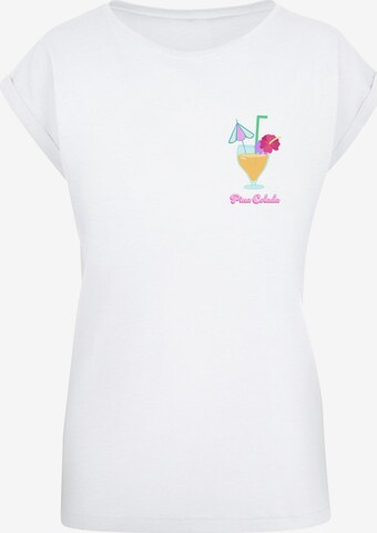 T-shirt 'Pina Colada' Merchcode en blanc : devant