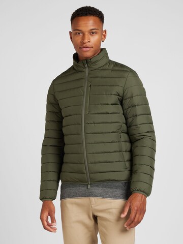 SAVE THE DUCK Between-season jacket 'ERION' in Green: front