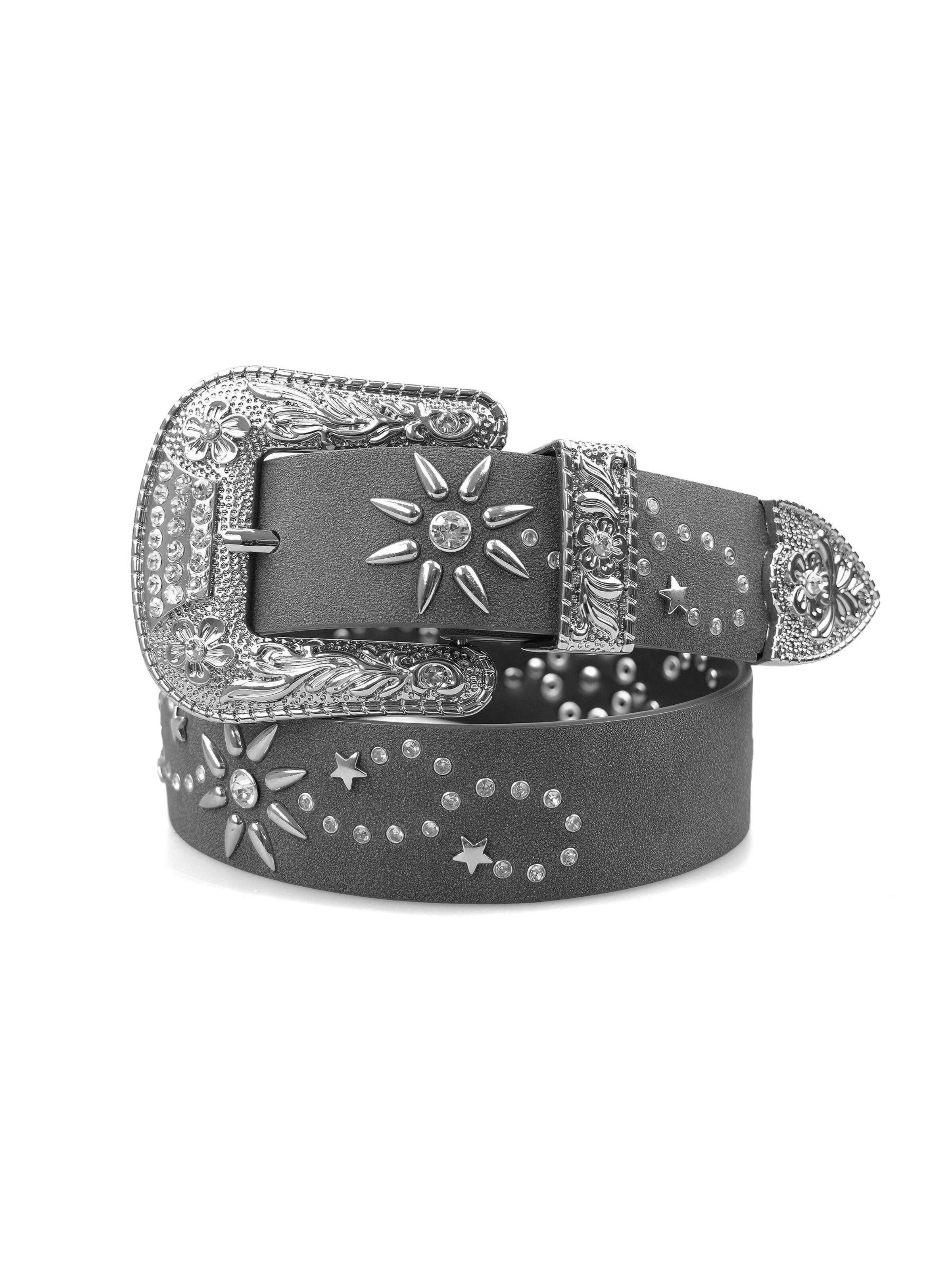 Ceinture 'Arisa' AVANT-GARDE PARIS en gris : devant