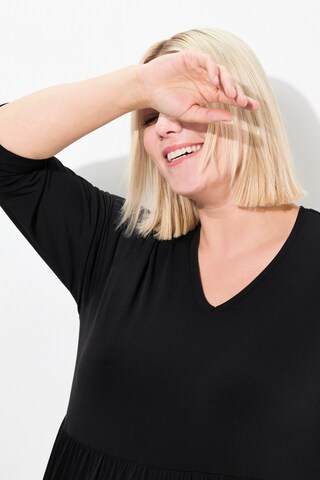 Ulla Popken Shirt in Zwart