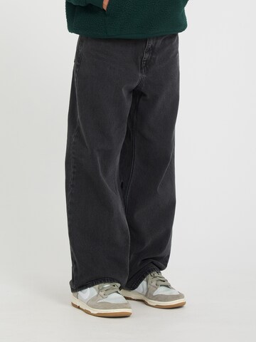 Loosefit Jean 'Billow II' Volcom en noir : devant