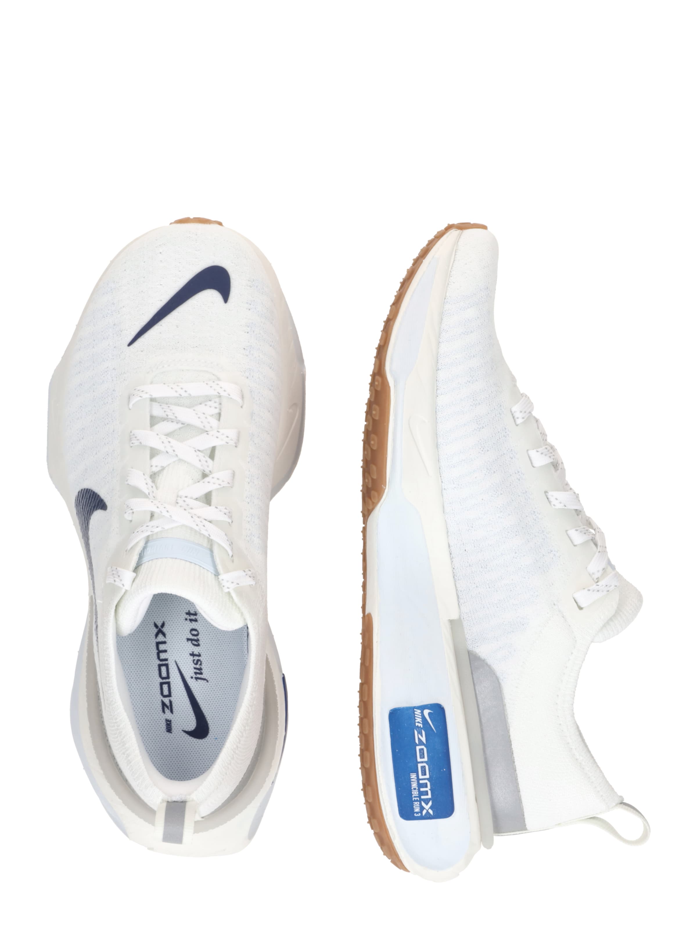 NIKE Jooksujalats 'INVINCIBLE RUN 3', värv valge: külje pealt