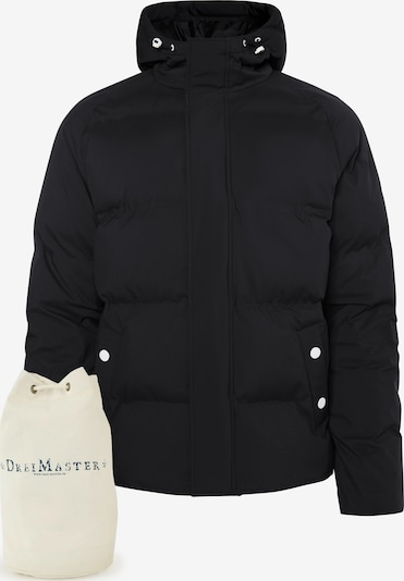 DreiMaster Maritim Winterjas in de kleur Navy / Zwart / Natuurwit, Productweergave