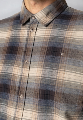 Clean Cut Copenhagen Regular Fit Hemd 'Dylan' in Beige