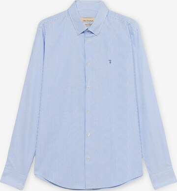 Trussardi Overhemd in Blauw: voorkant