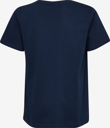 Hummel Sportshirt 'Tres' in Blau